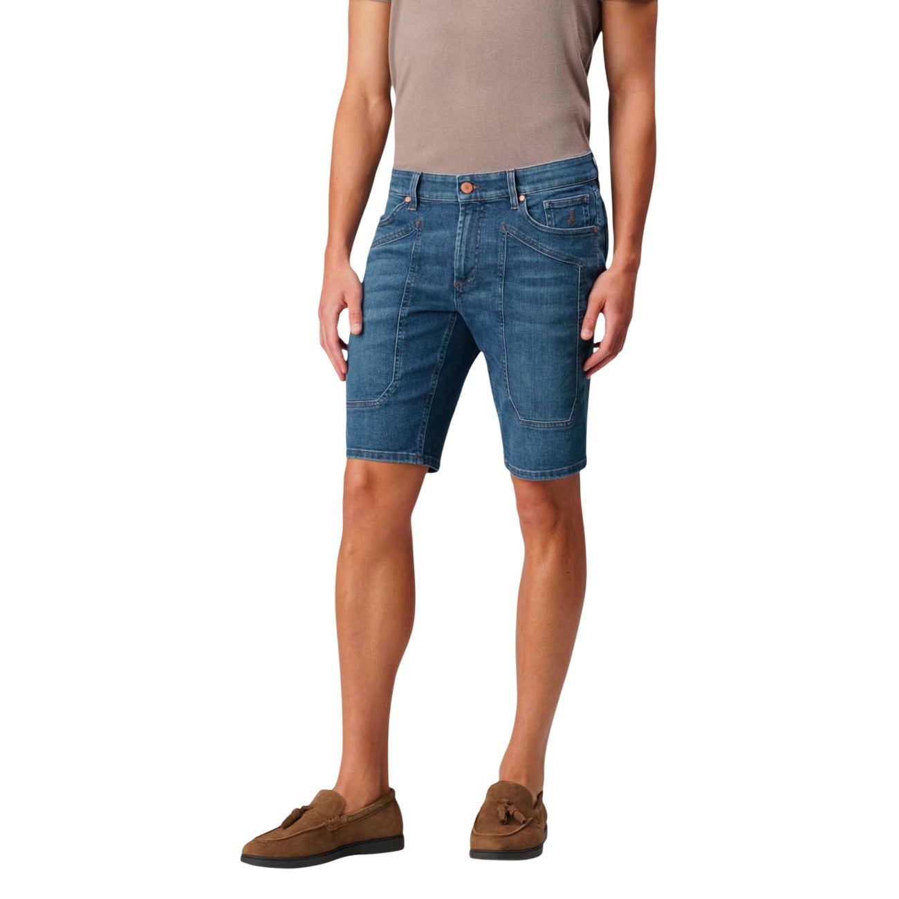 Jeckerson Bermuda Herren Beige