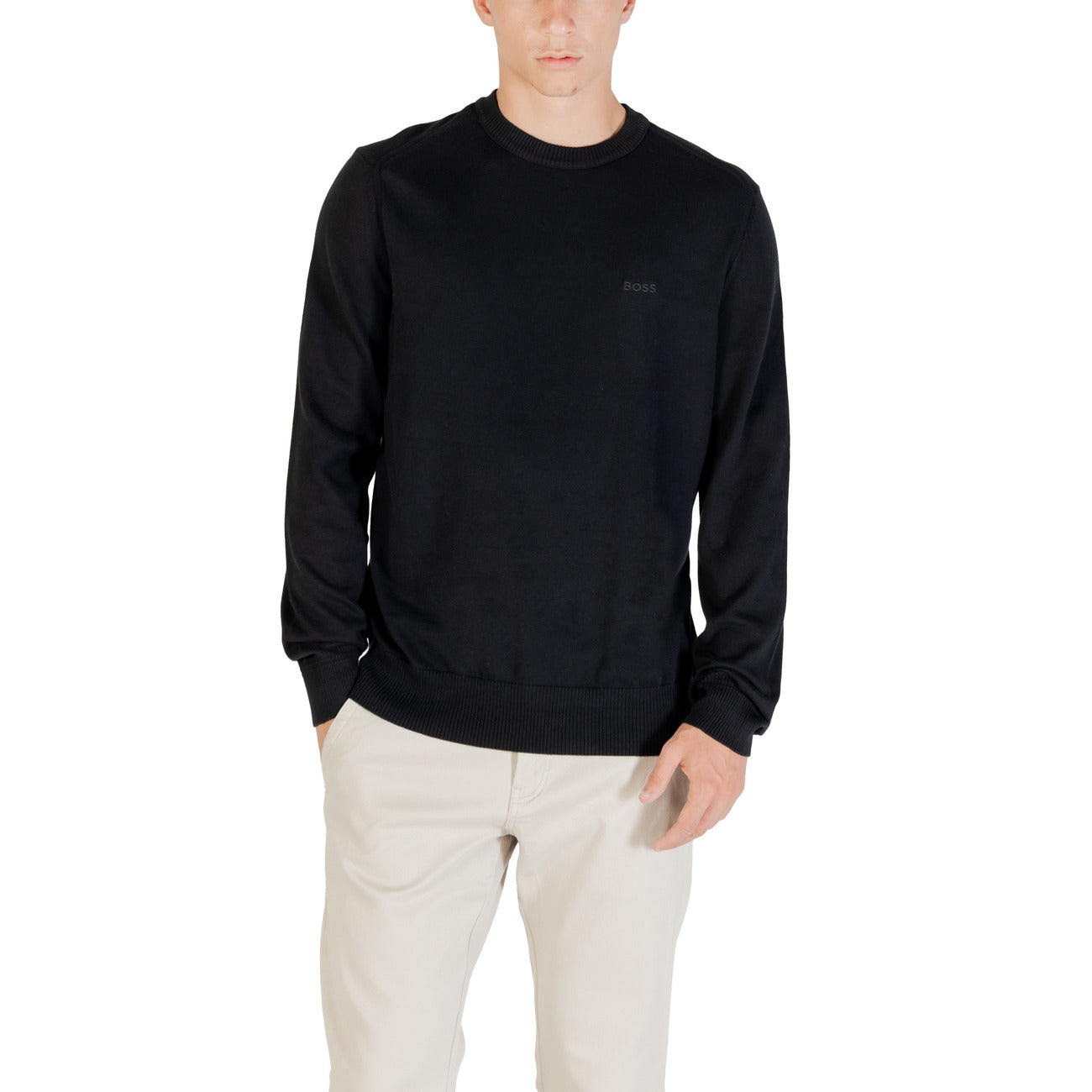 Boss Strickmode Herren Schwarz