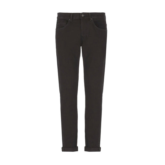 Dondup Hose Herren Schwarz