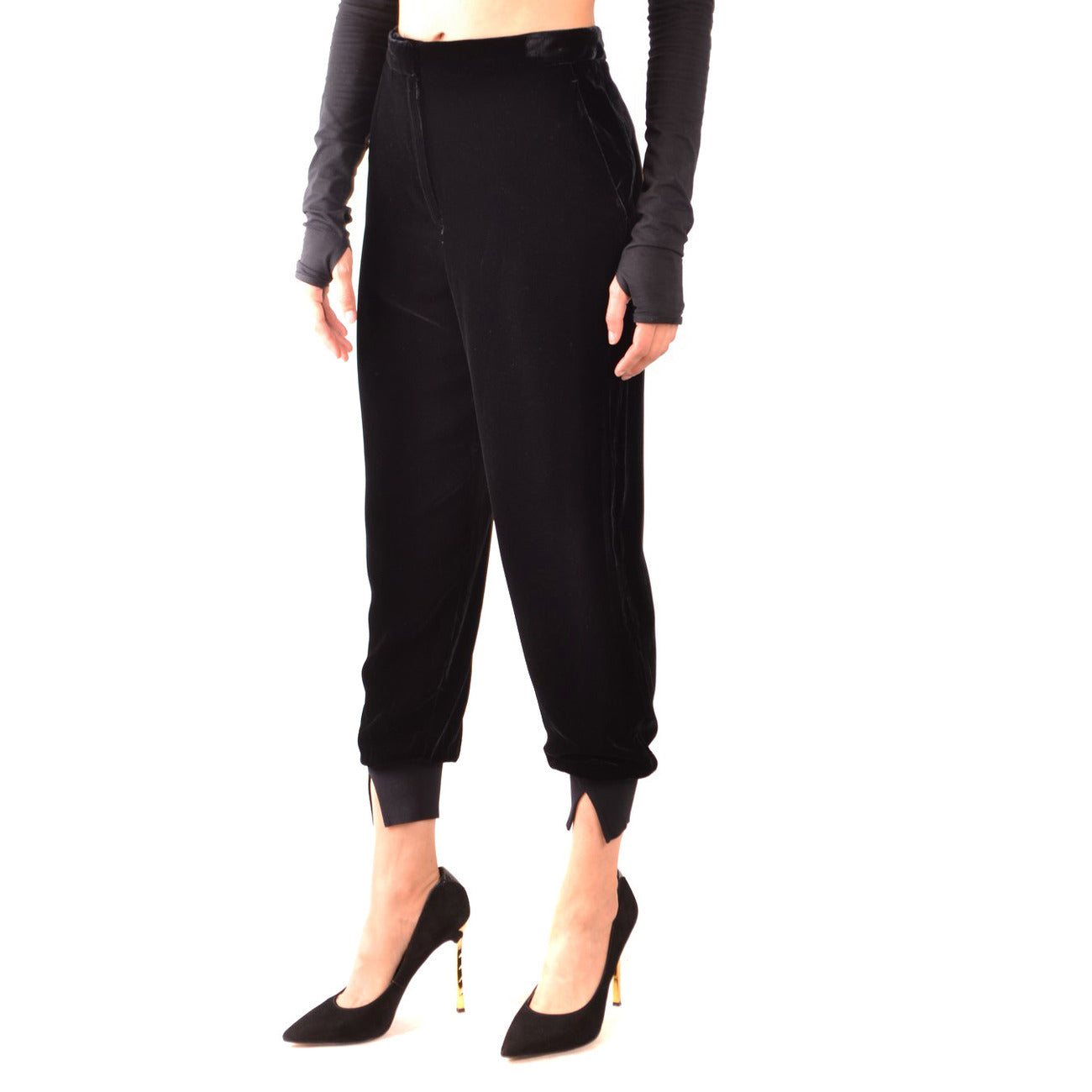 Twin-set Simona Barbieri Broek Dames Zwart