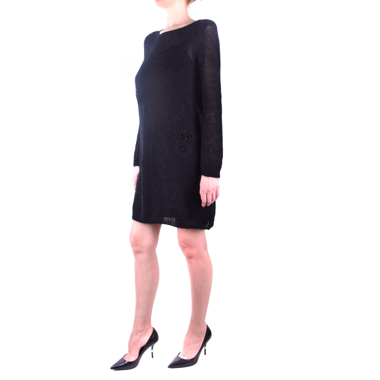 Twin-set Simona Barbieri Kleid Damen Schwarz #2426307