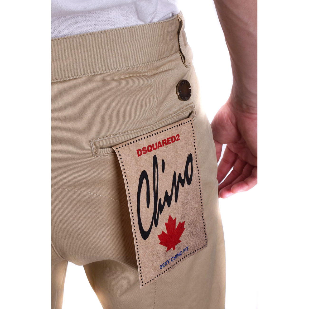 Dsquared2 Broek Heren Beige