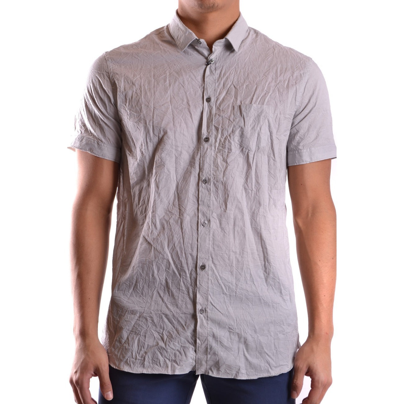 Neil Barrett Shirt Men Grey #2430852