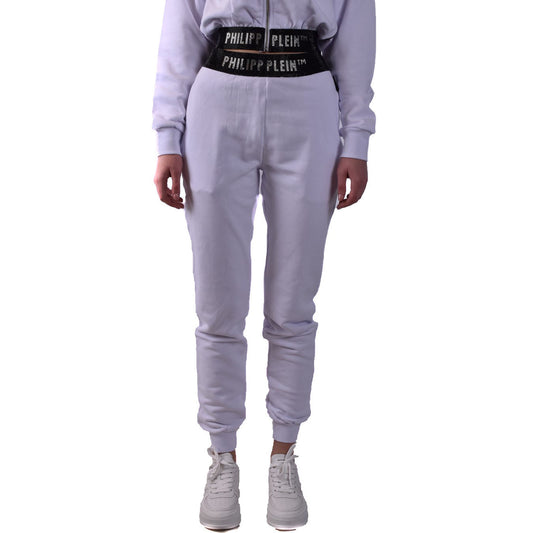 Philipp Plein Hose Damen Weiß