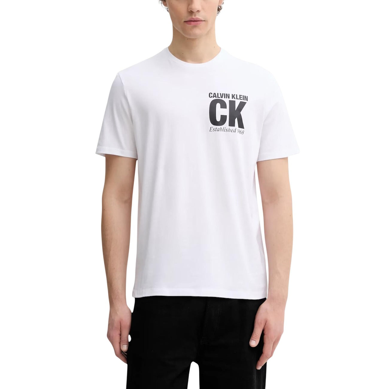 Calvin Klein T-shirt Heren Bordeaux