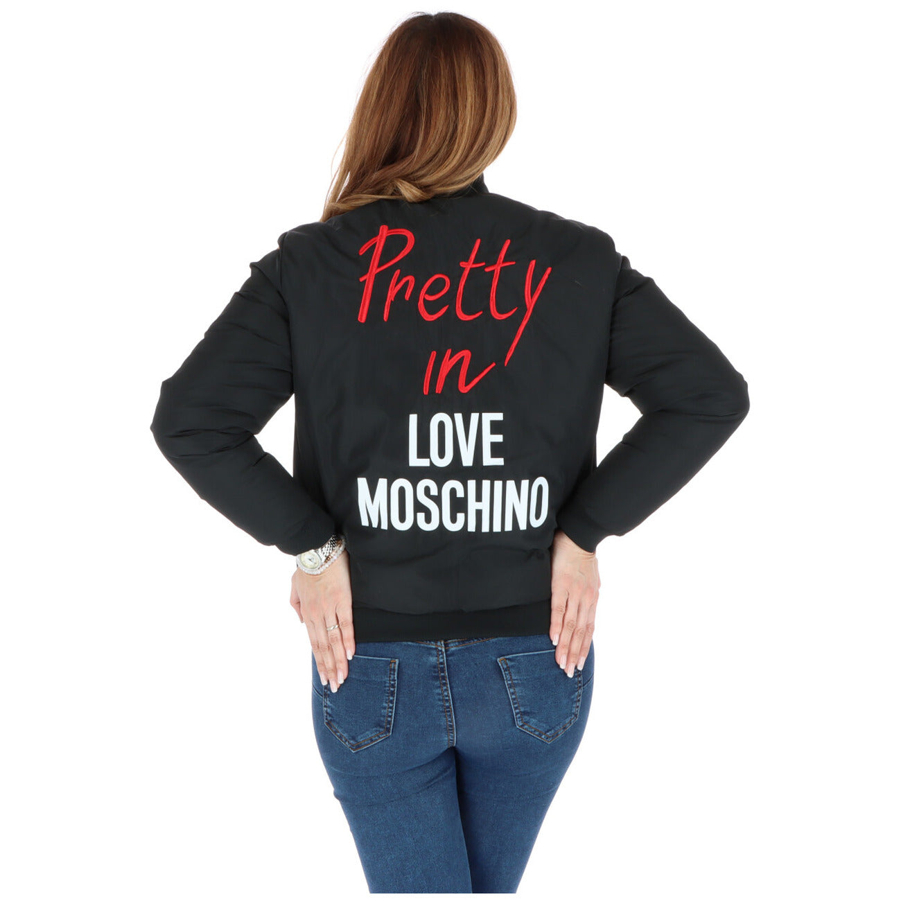 Love Moschino Windjack Dames Blauw