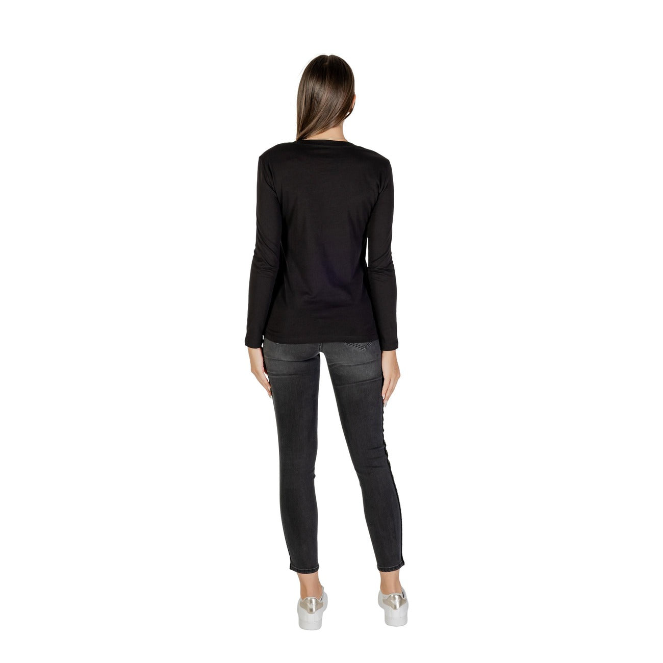 Armani Exchange T-shirt Dames Zwart #2430520
