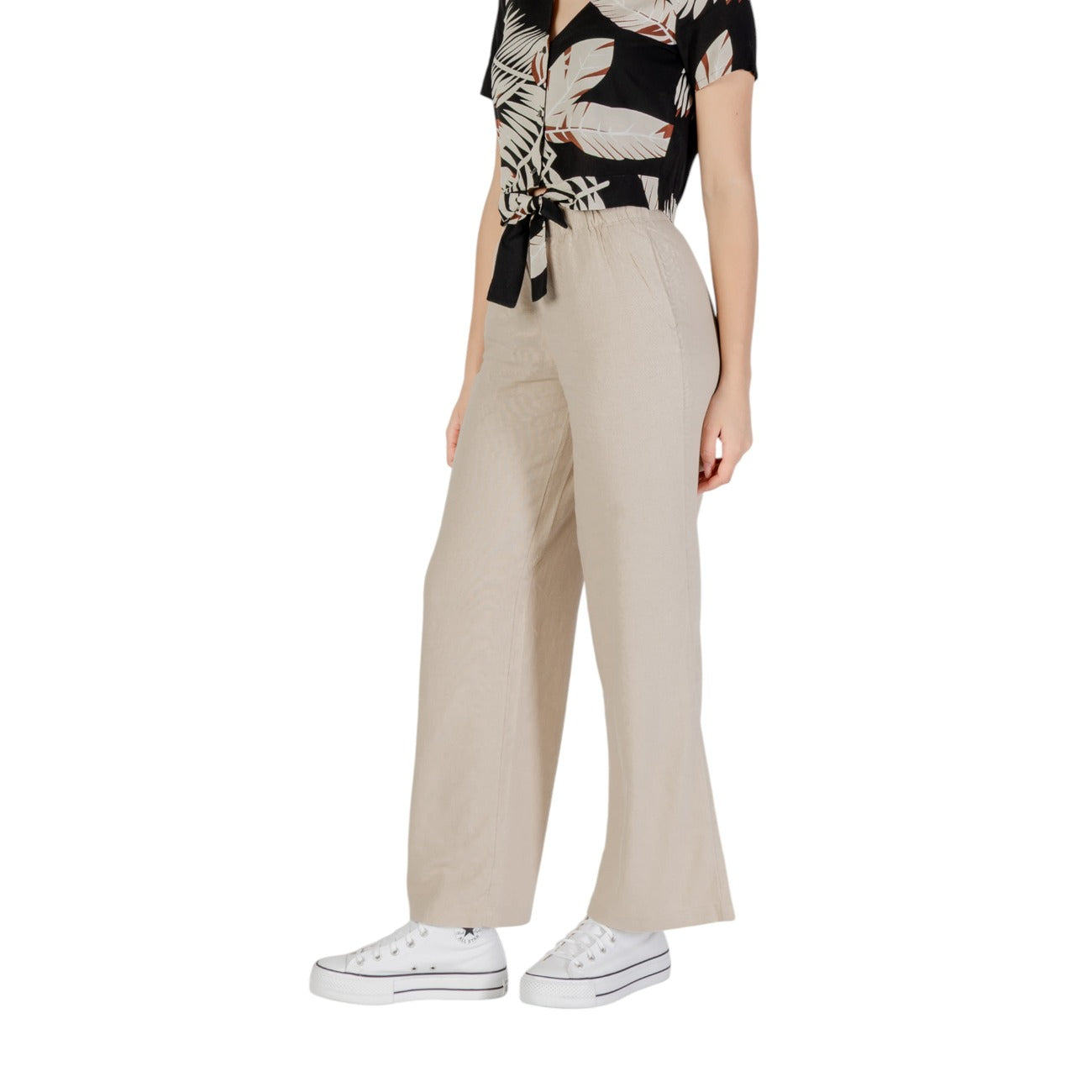 Only Broek Dames Beige #2462772