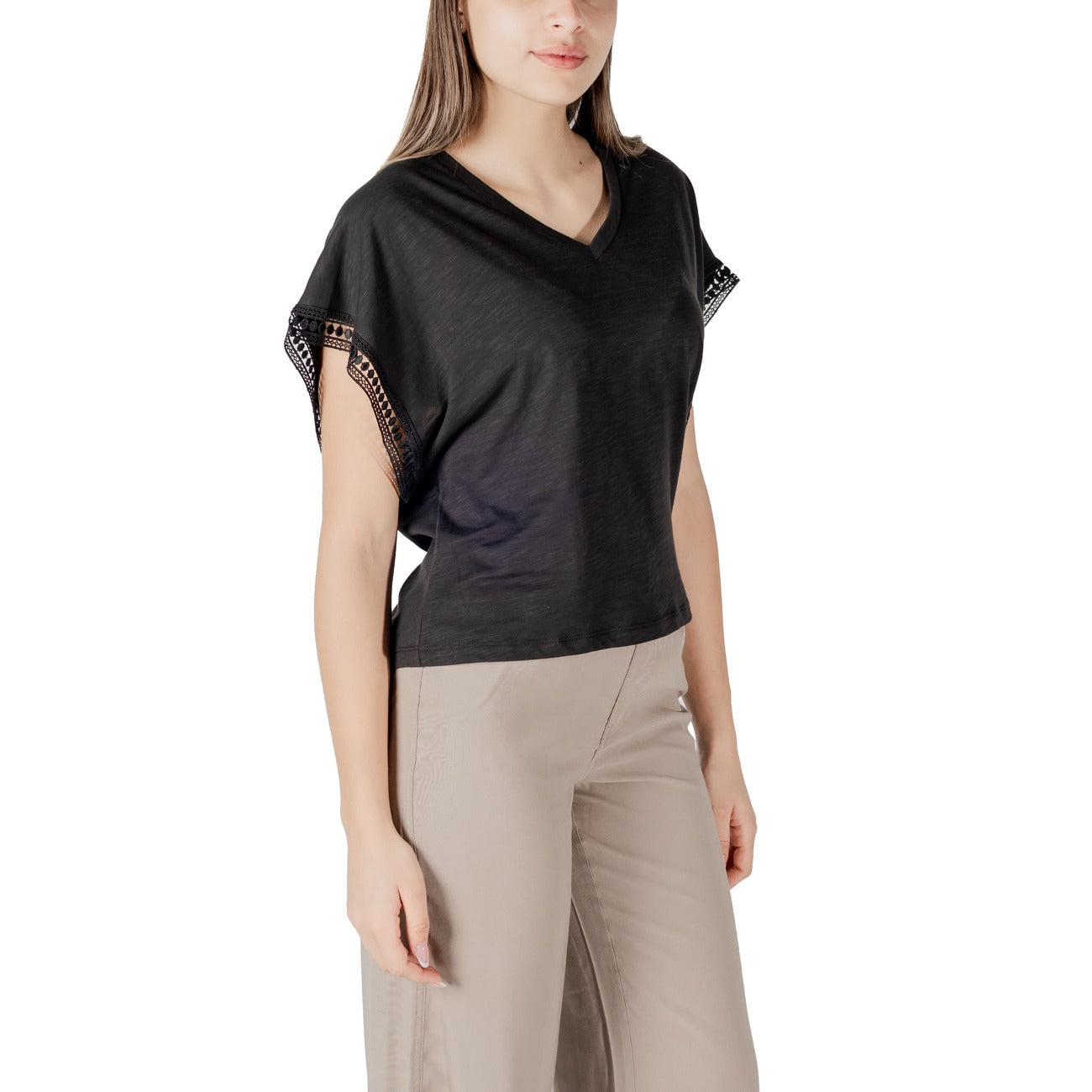 Ichi Bloes Dames Zwart #2417226