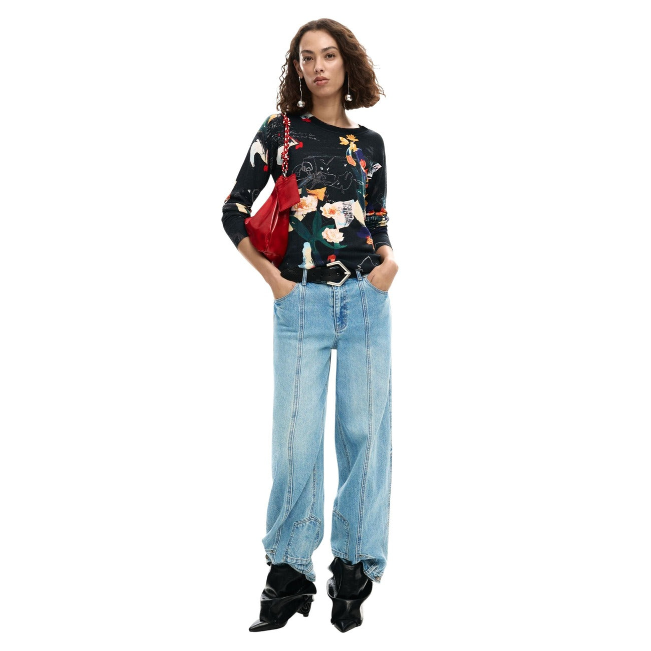 Desigual Breimode Dames Zwart