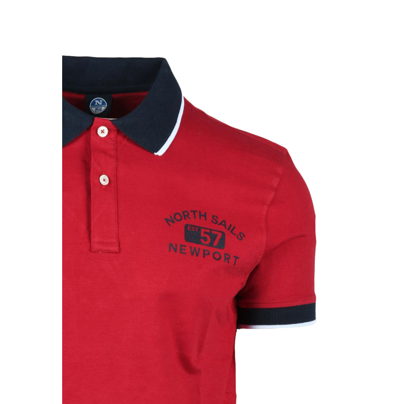 North Sails Polo Top Herren Rot