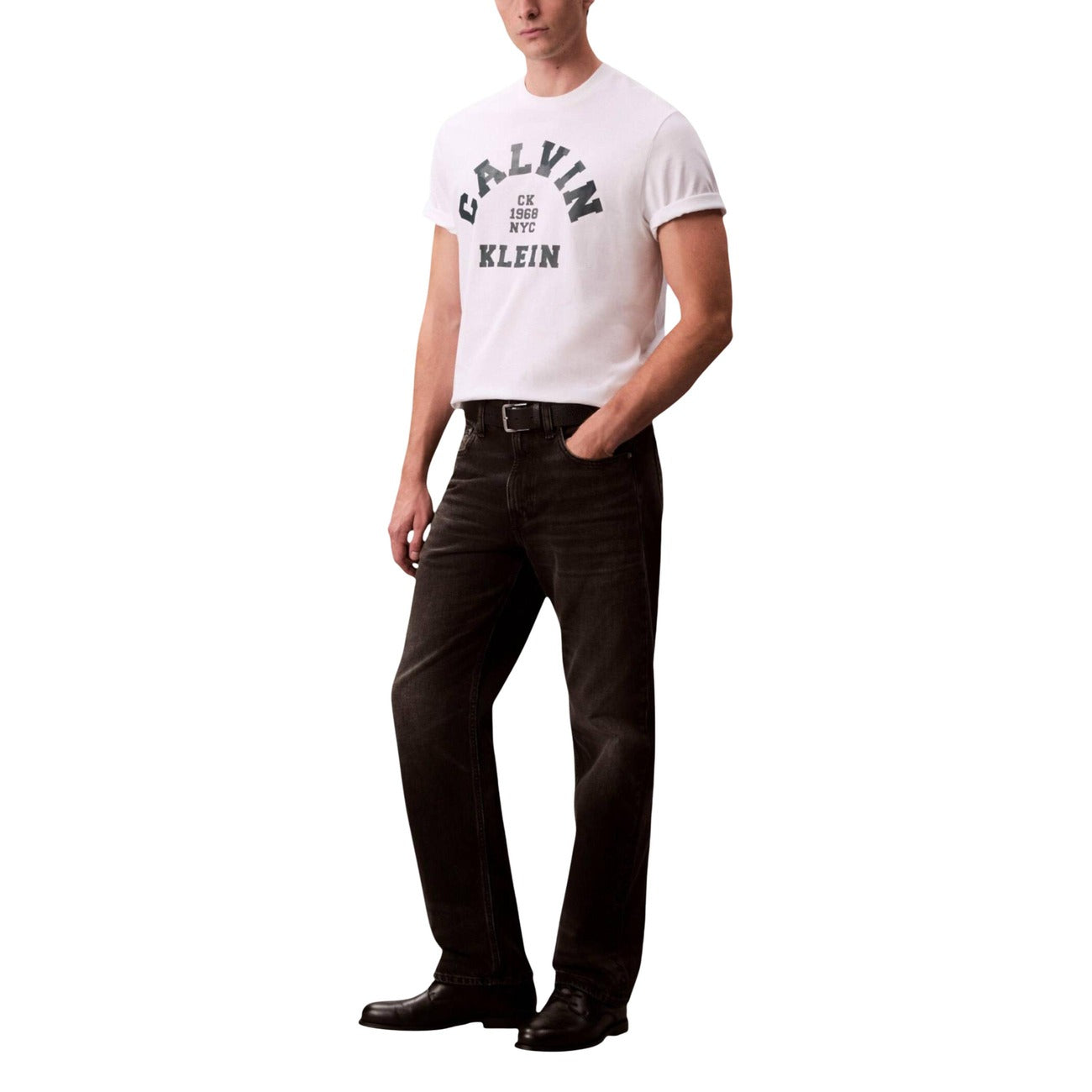 Calvin Klein Jeans T-Shirt Herren Weiß #2469960
