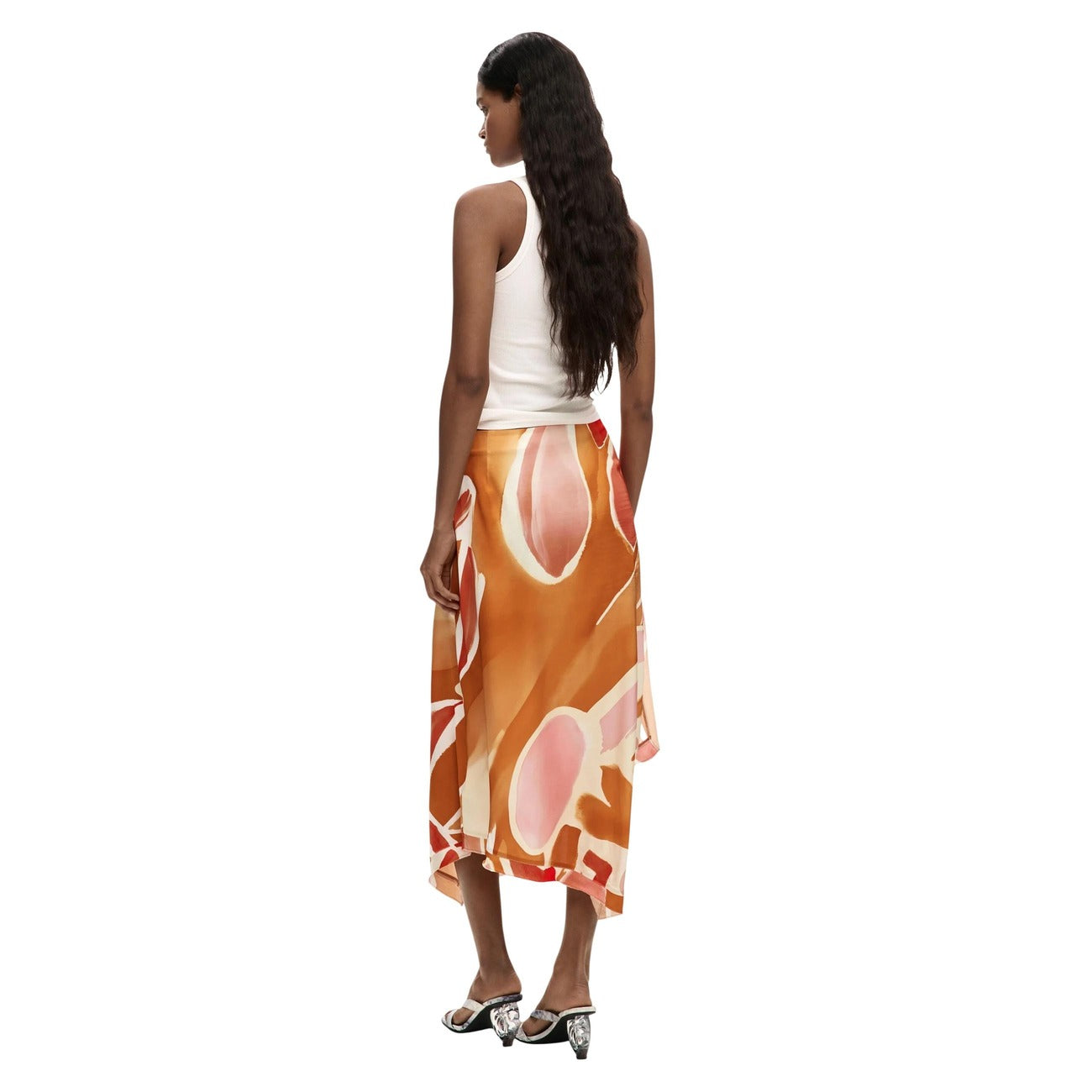 Desigual Skirt Women Orange