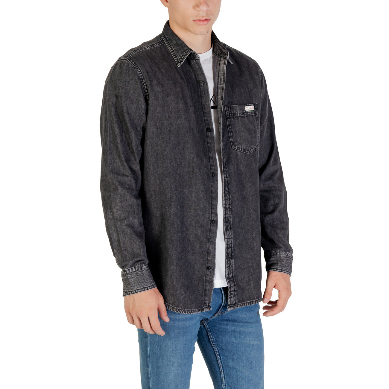 Calvin Klein Jeans Shirt Heren Zwart #2427687