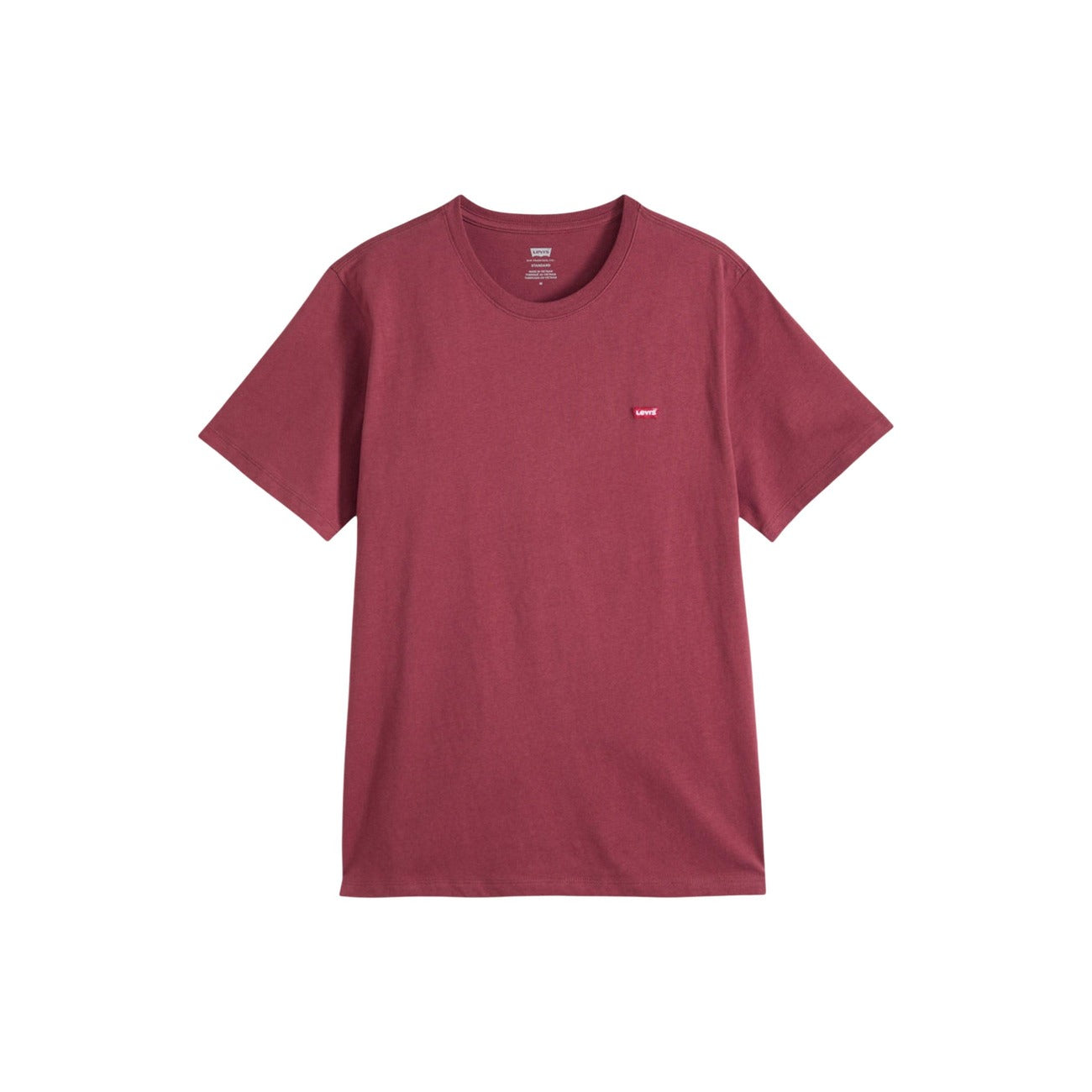 Levi`s T-shirt Heren Bordeaux