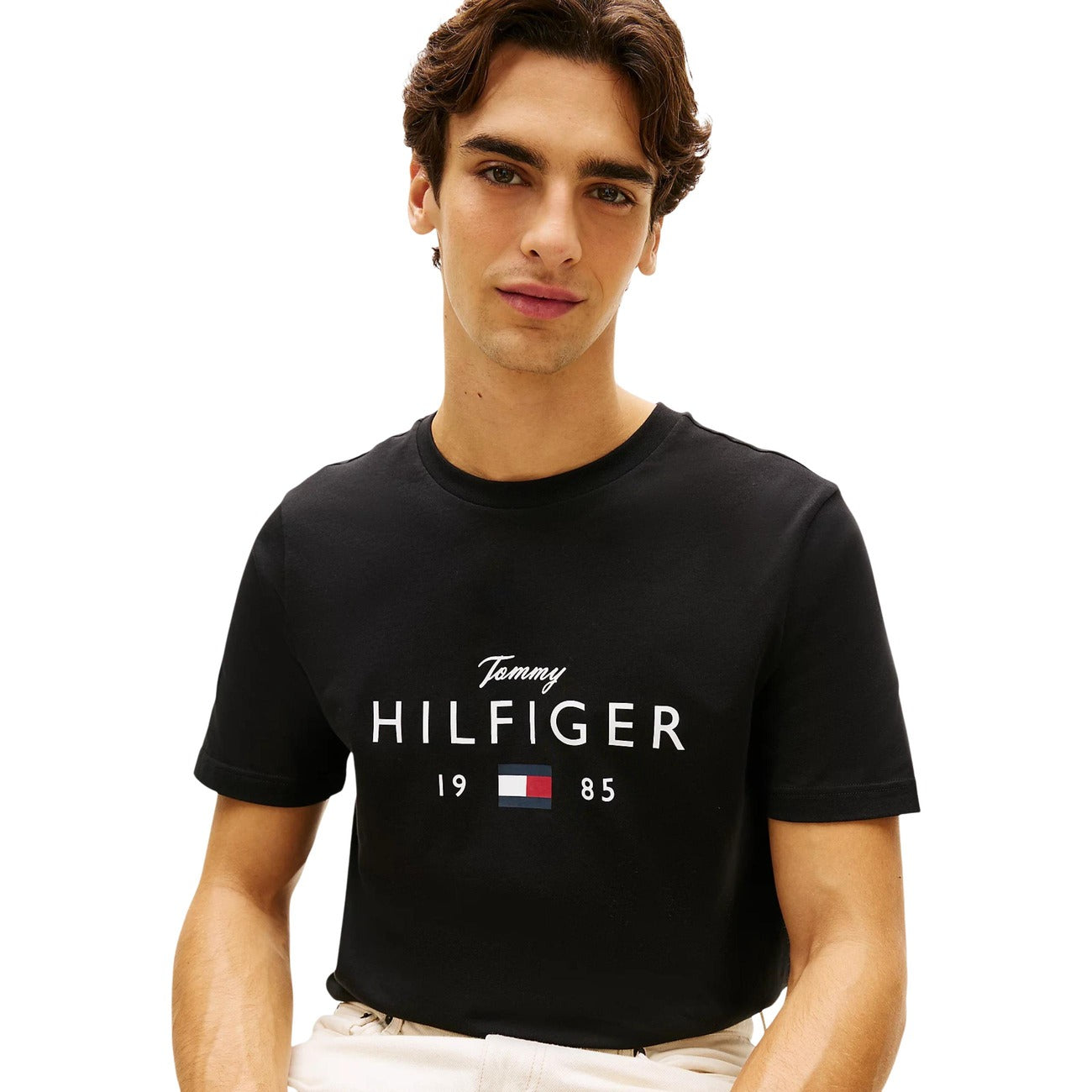 Tommy Hilfiger Jeans T-shirt Heren Zwart #2469601