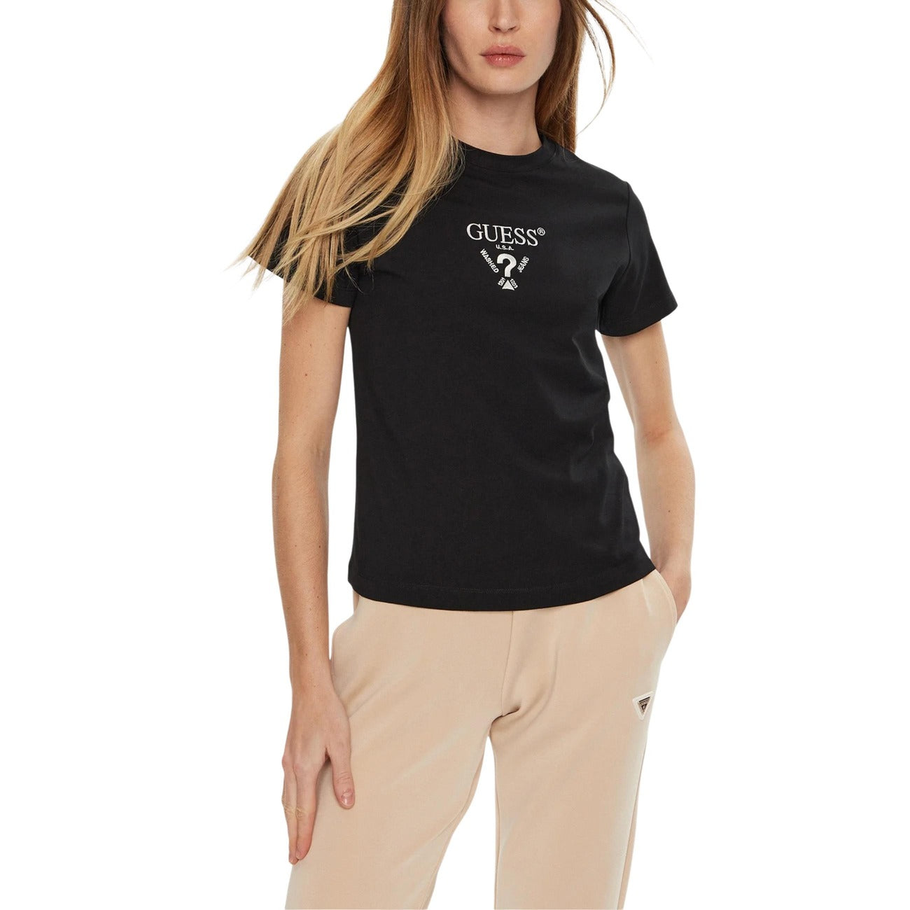 Guess T-Shirt Damen Schwarz #2450884