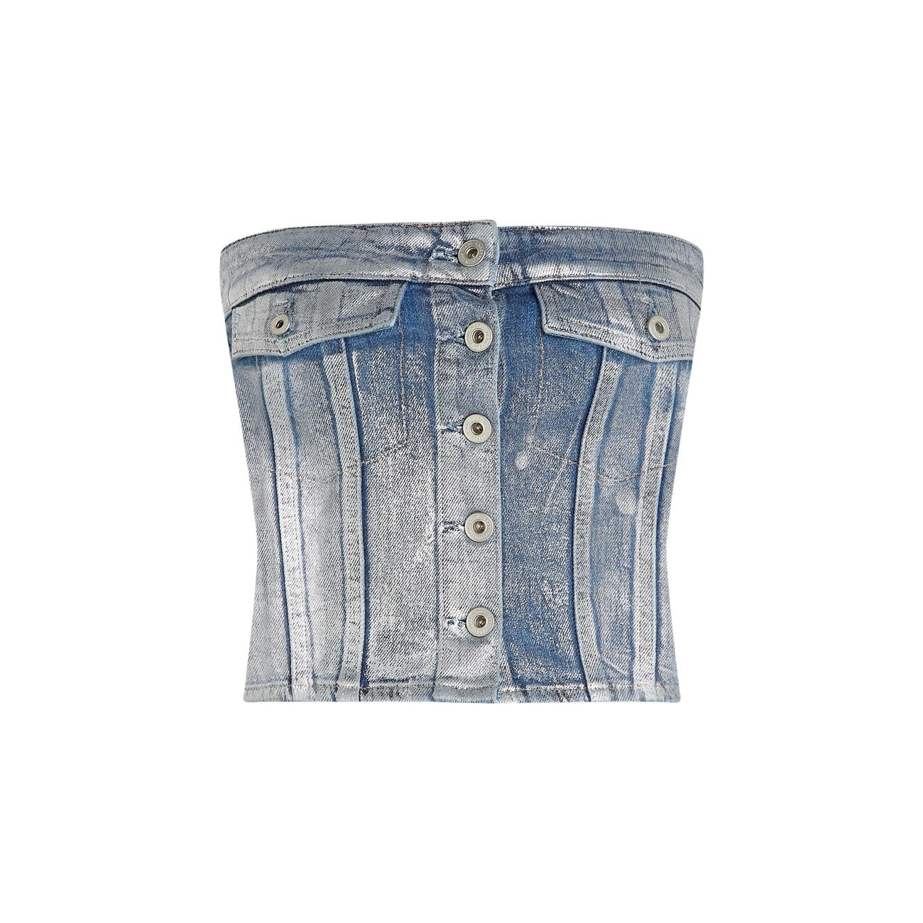 Karl Lagerfeld Jeans Top Damen Hellblau
