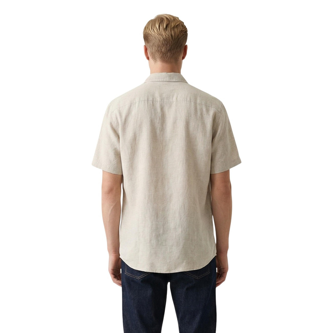 Gianni Lupo Shirt Herren Beige #2467388