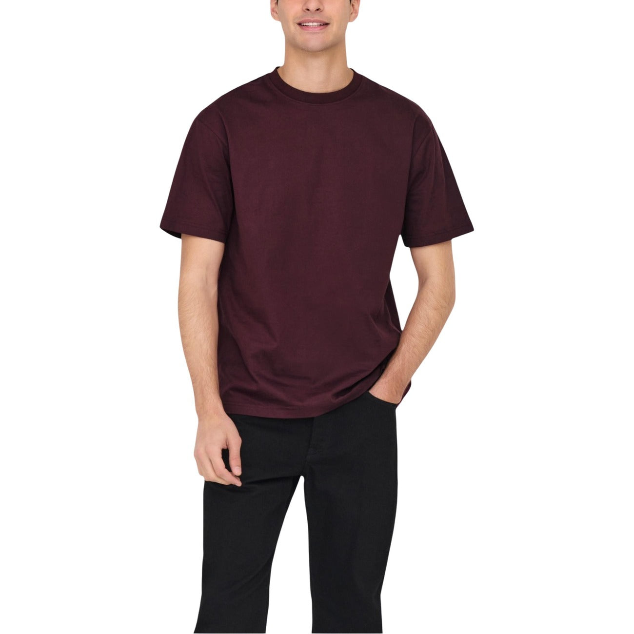 Only & Sons T-shirt Heren Wit #2448991