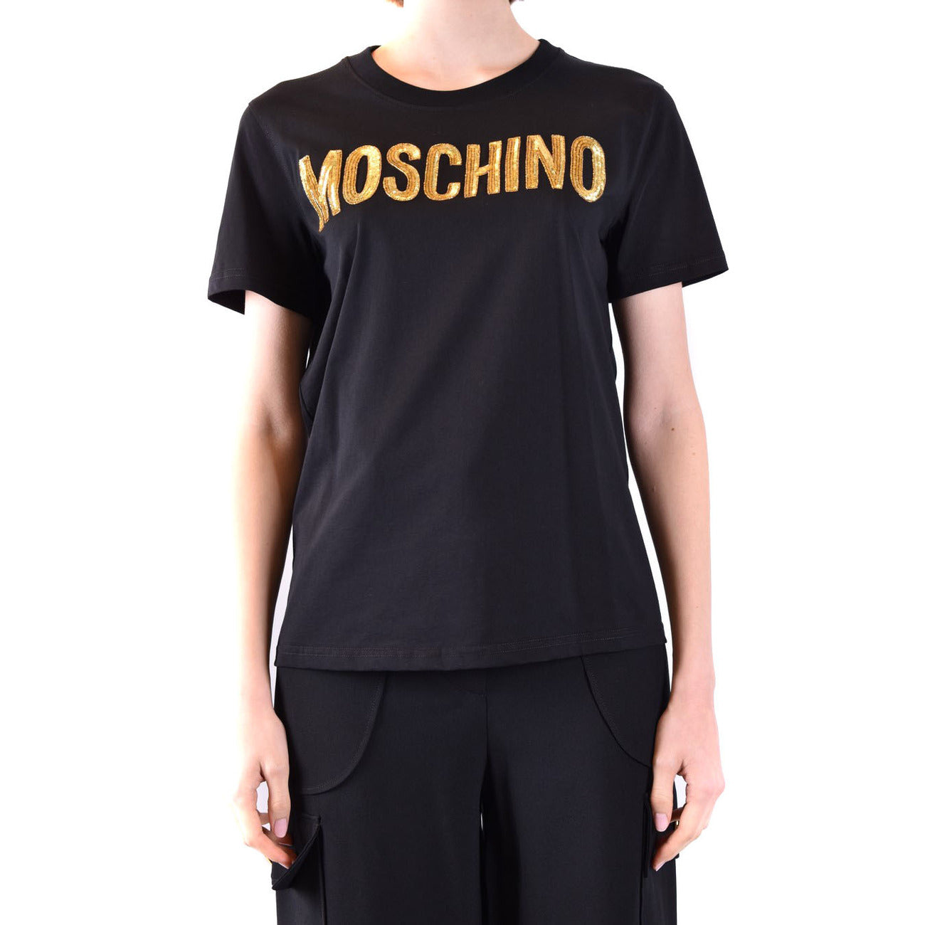 Moschino T-shirt Dames Zwart