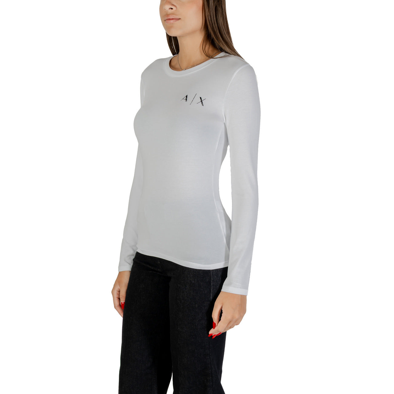 Armani Exchange T-shirt Dames Wit #2432311