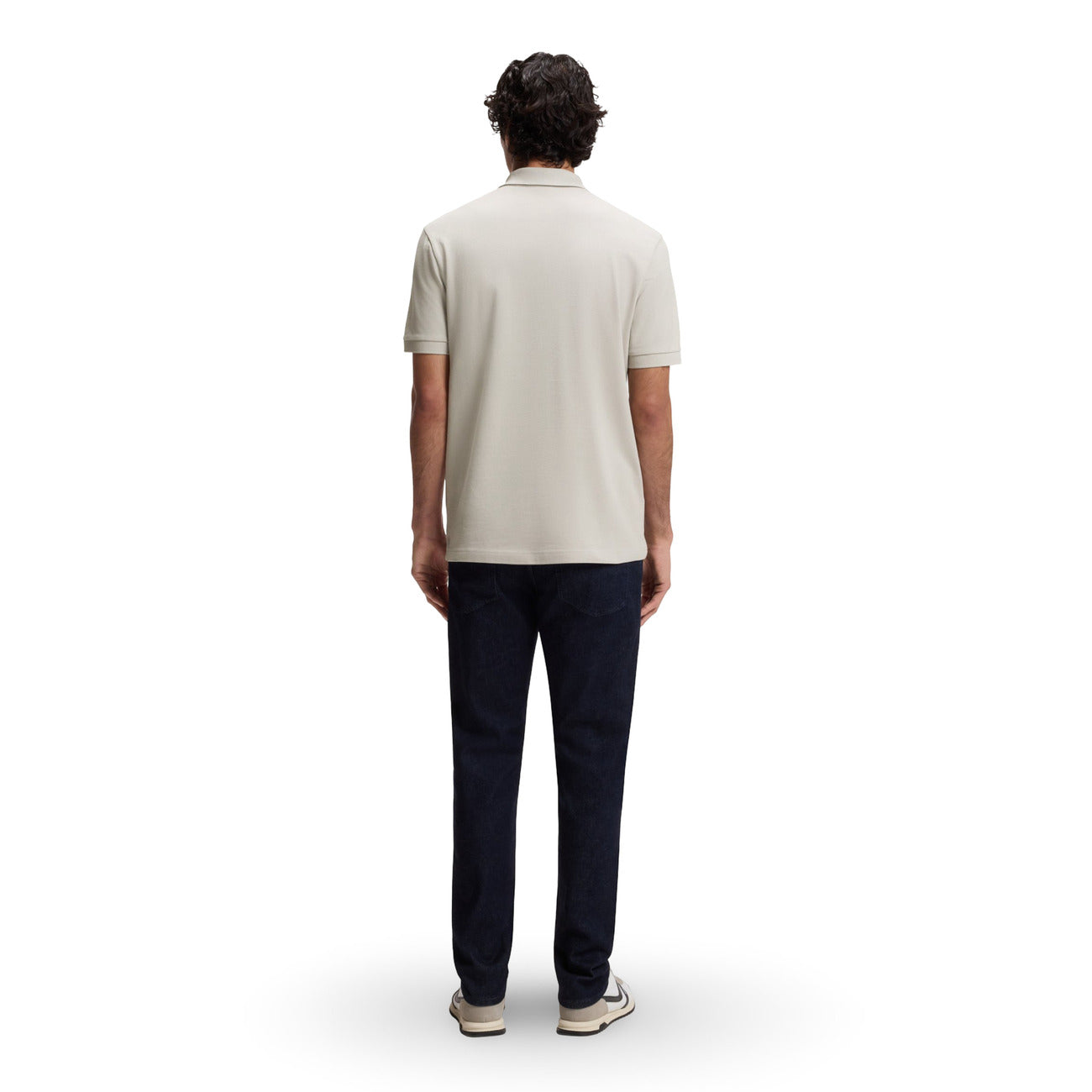 Boss Polo Top Herren Grau #2458825