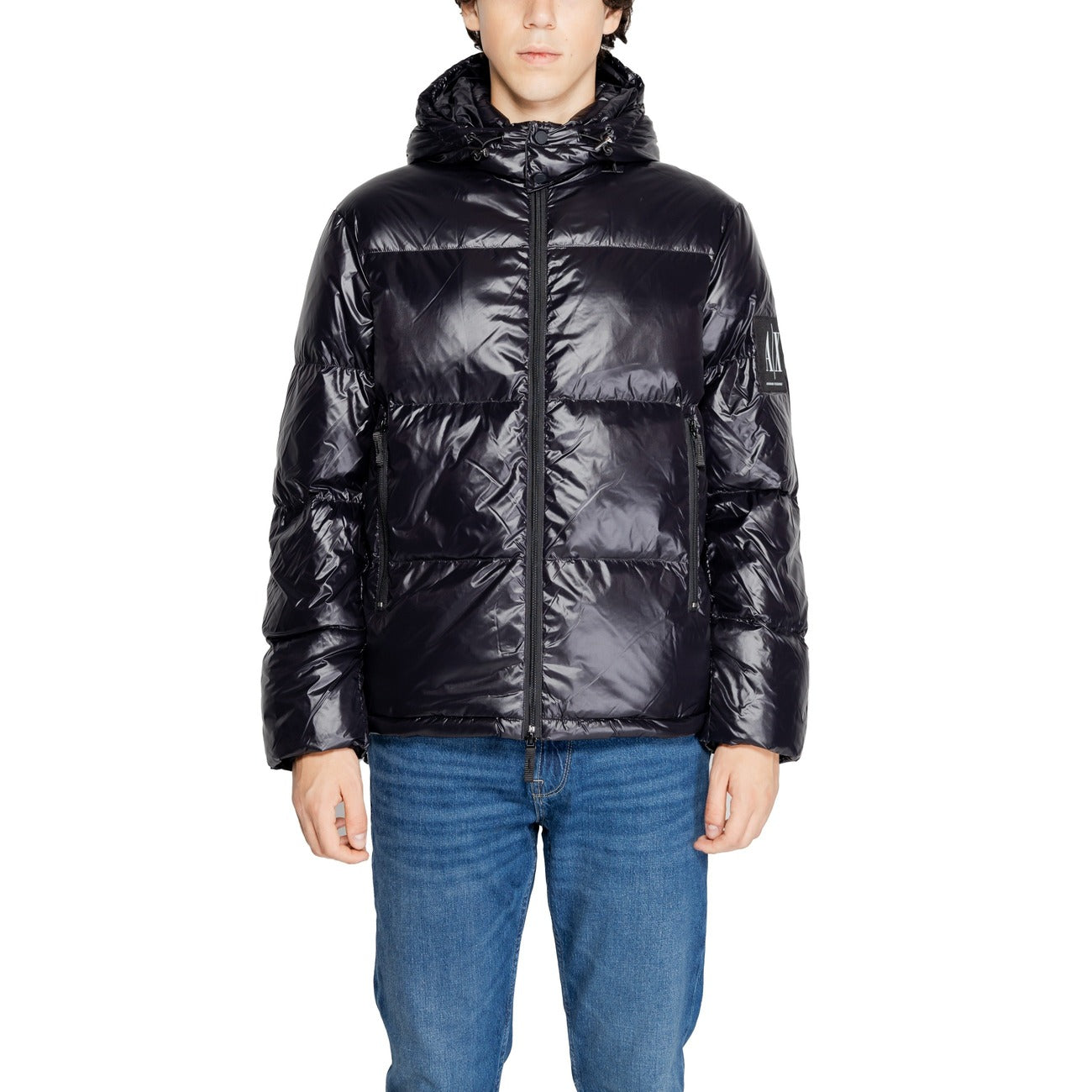 Armani Exchange Windbreaker Herren Schwarz #2334634