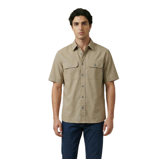 Armani Exchange Shirt Herren Beige