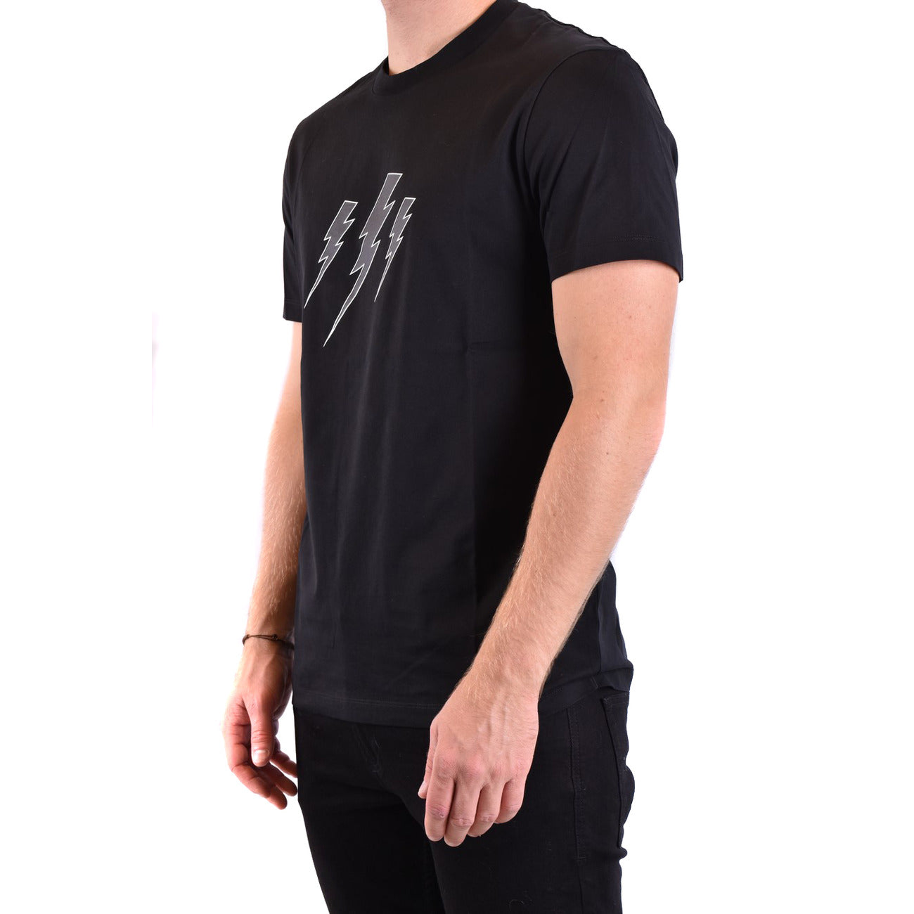 Neil Barrett T-shirt Heren Zwart
