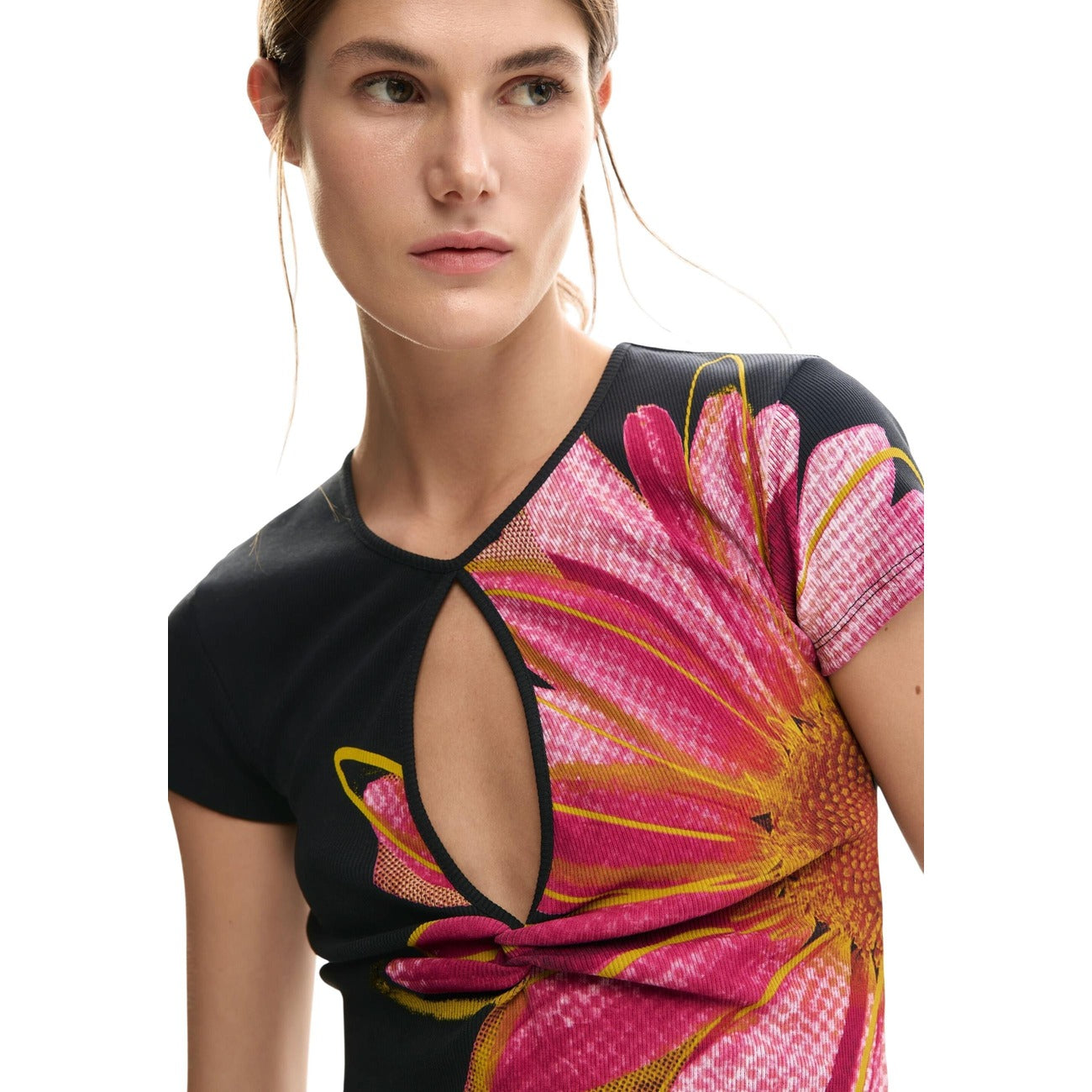 Desigual T-Shirt Damen Schwarz #2453070