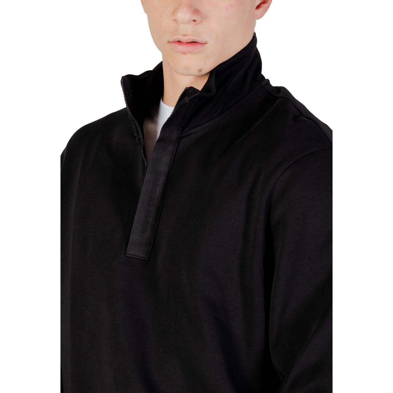 Armani Exchange Sweatshirt Heren Zwart #2430355