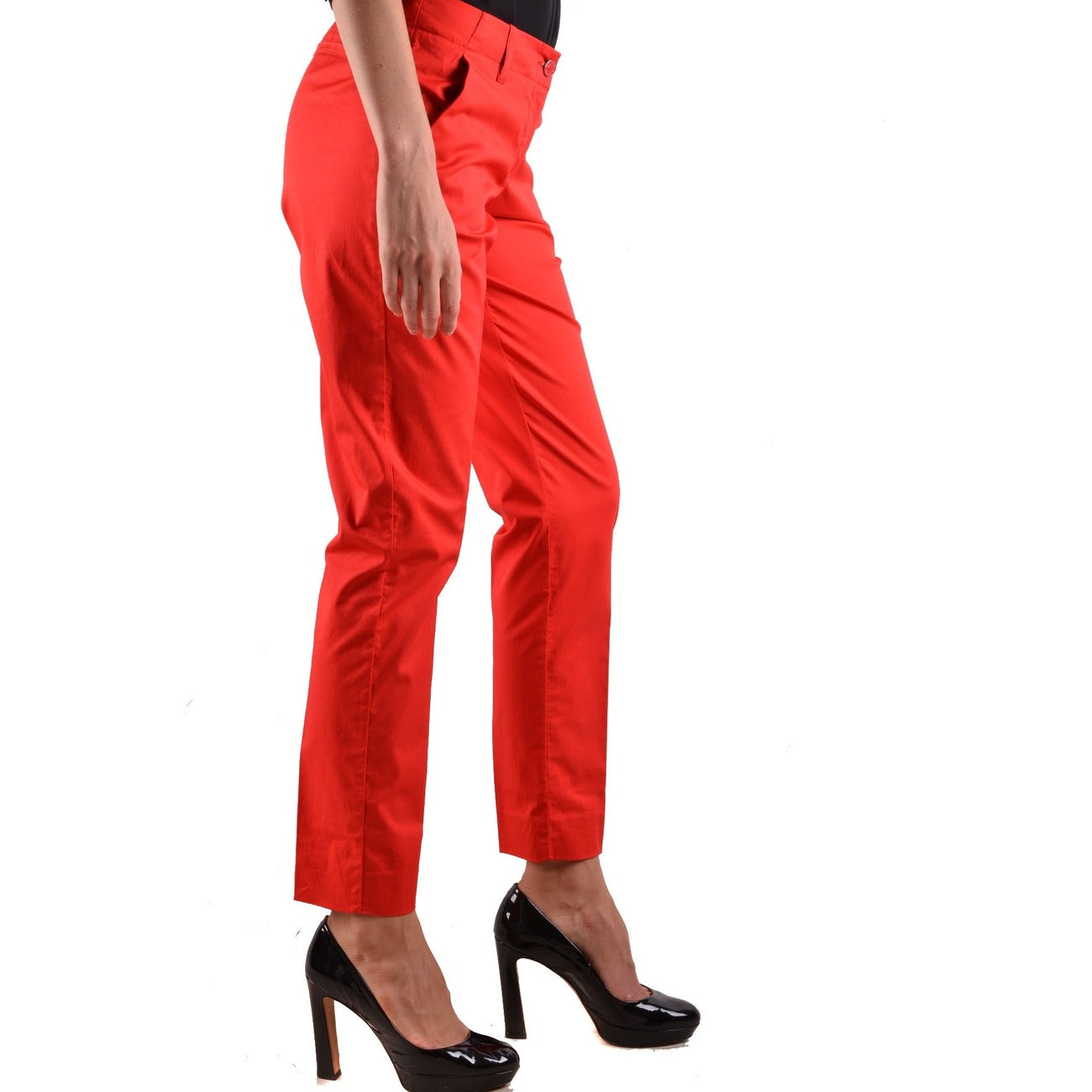 Armani Jeans Hose Damen Rot