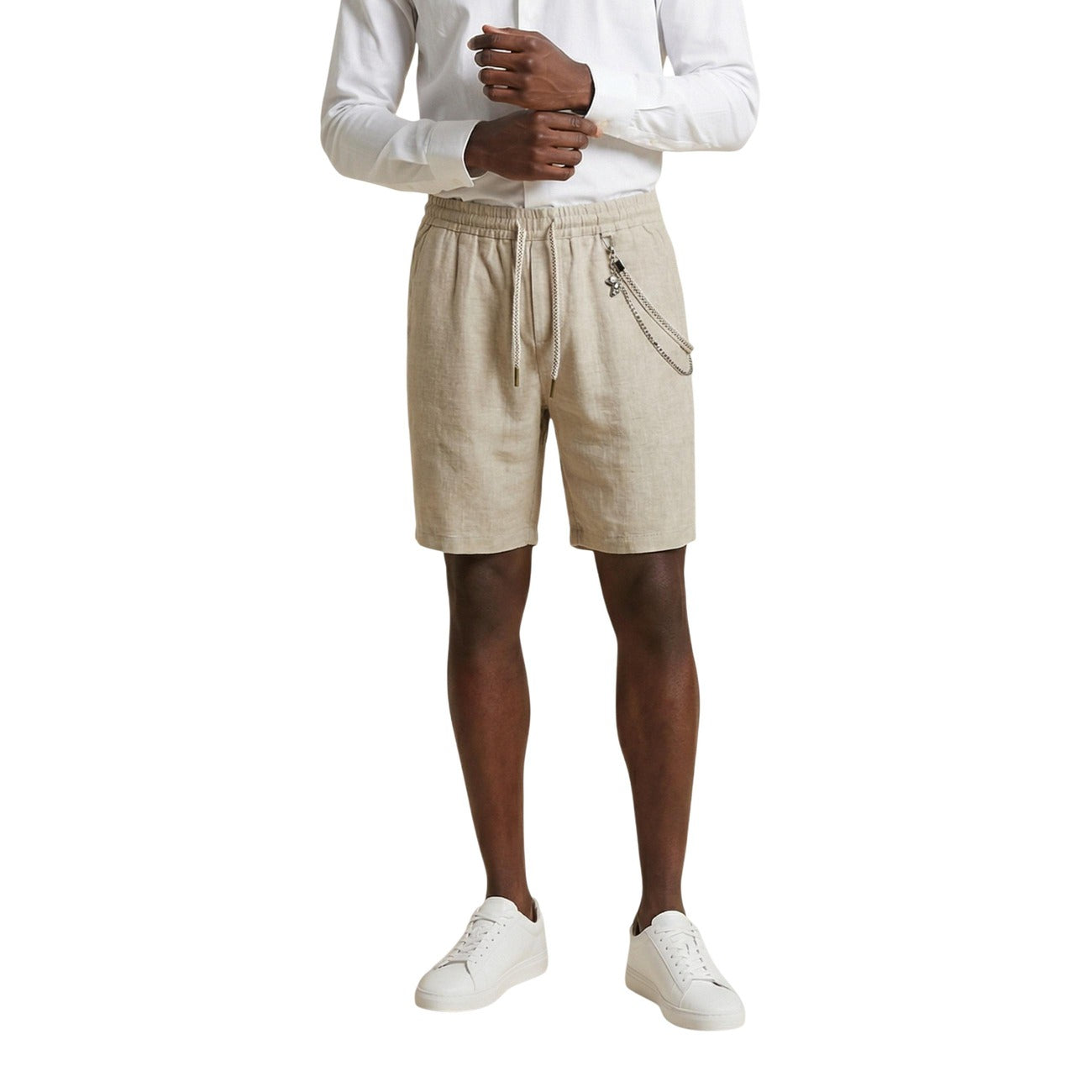 Gianni Lupo Bermuda Heren Beige