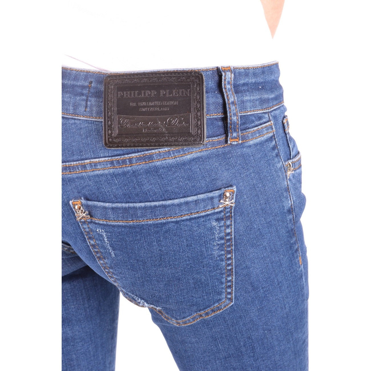 Philipp Plein Jeans Dames Blauw