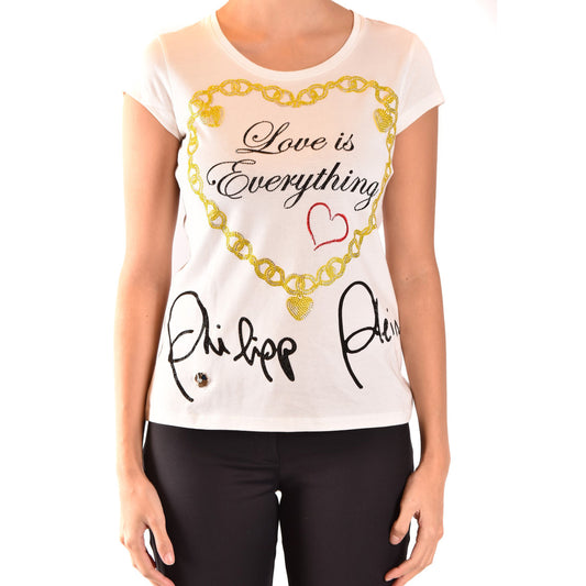 Philipp Plein T-Shirt Damen Weiß