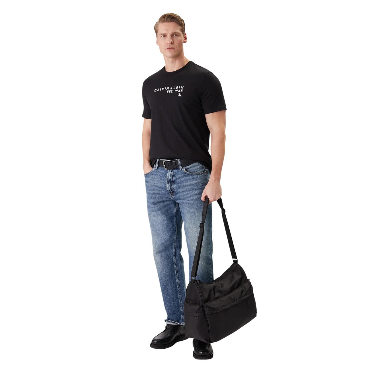 Calvin Klein T-Shirt Herren Schwarz