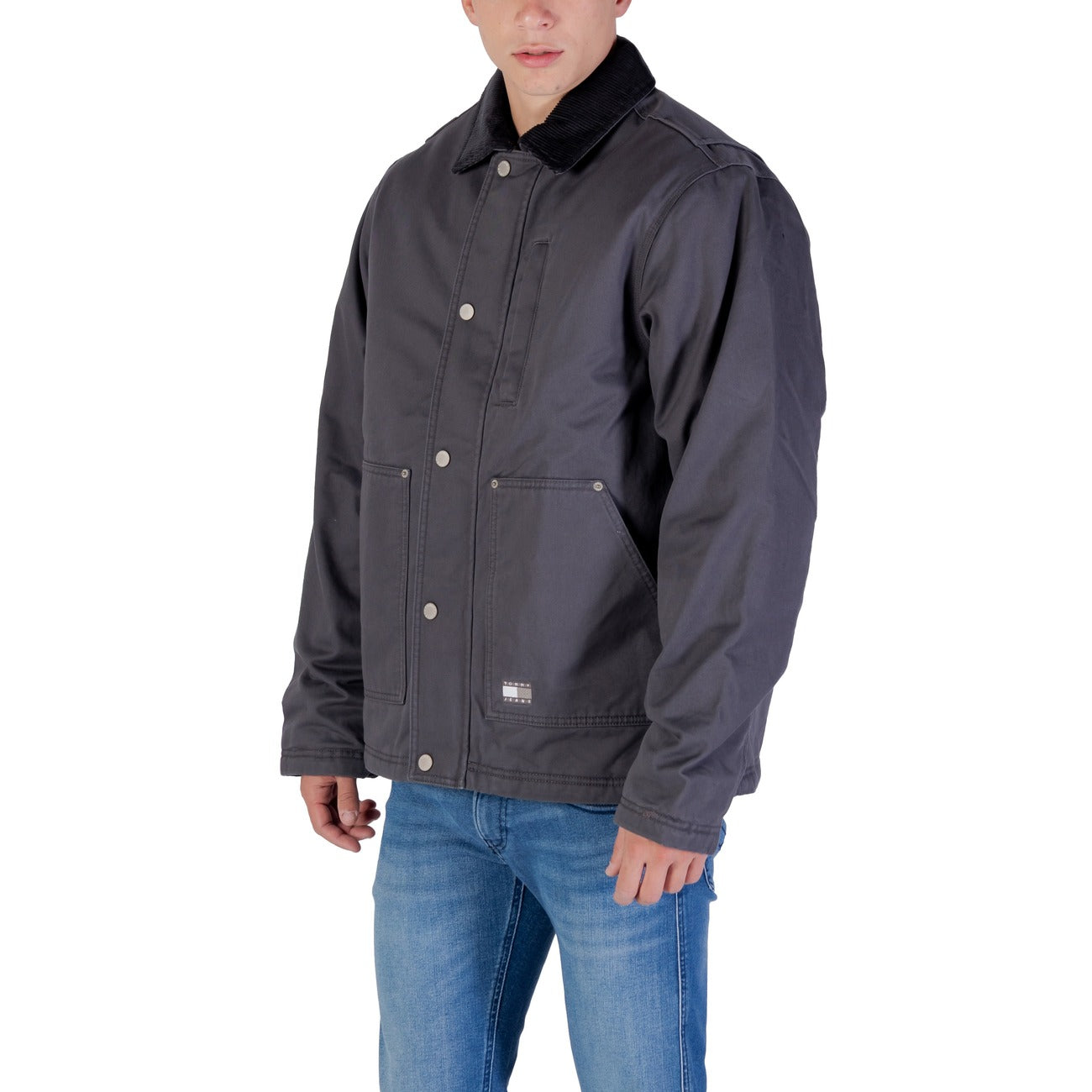 Tommy Hilfiger Jeans Windbreaker Heren Zwart #2434259