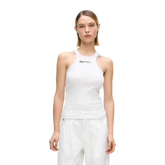 Karl Lagerfeld Jeans Vest Dames Wit
