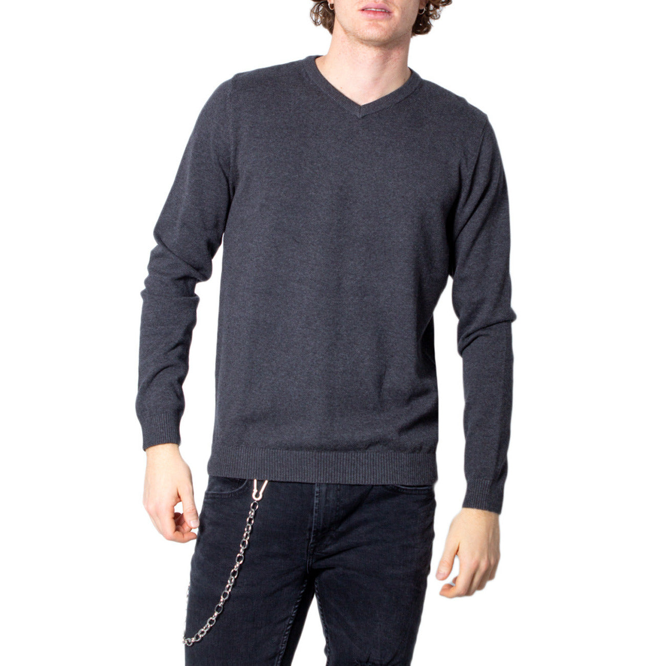 Jack & Jones Strickmode Herren Grau