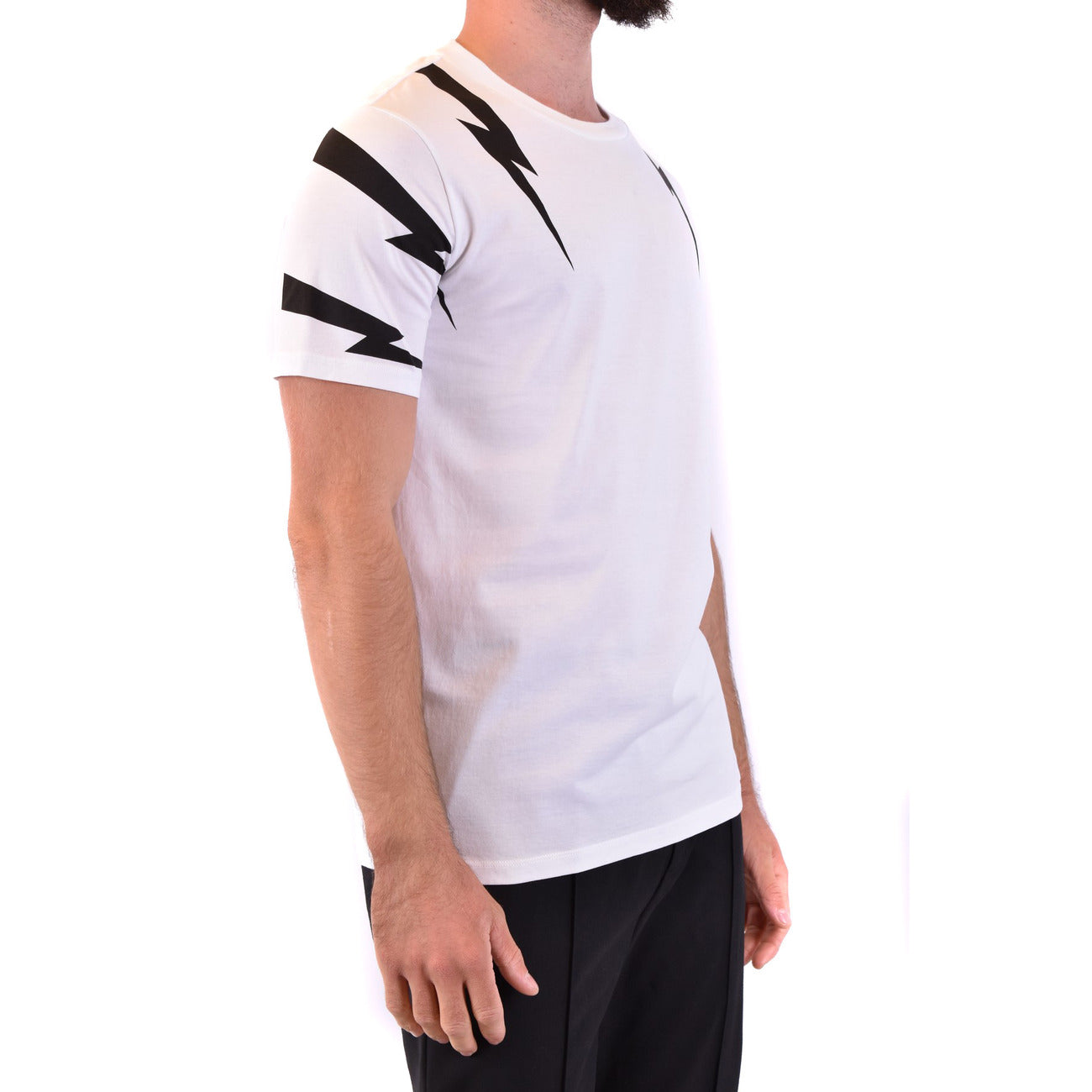 Neil Barrett T-shirt Heren Wit #2431163