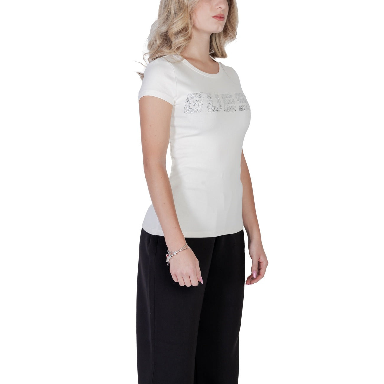 Guess T-shirt Dames Wit #2346423