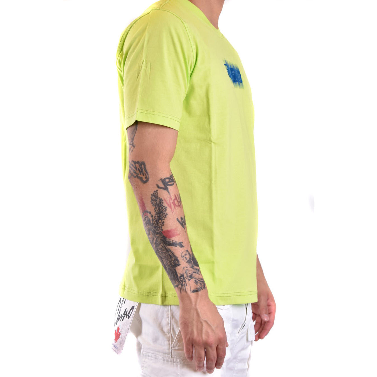 Diesel T-shirt Heren Geel