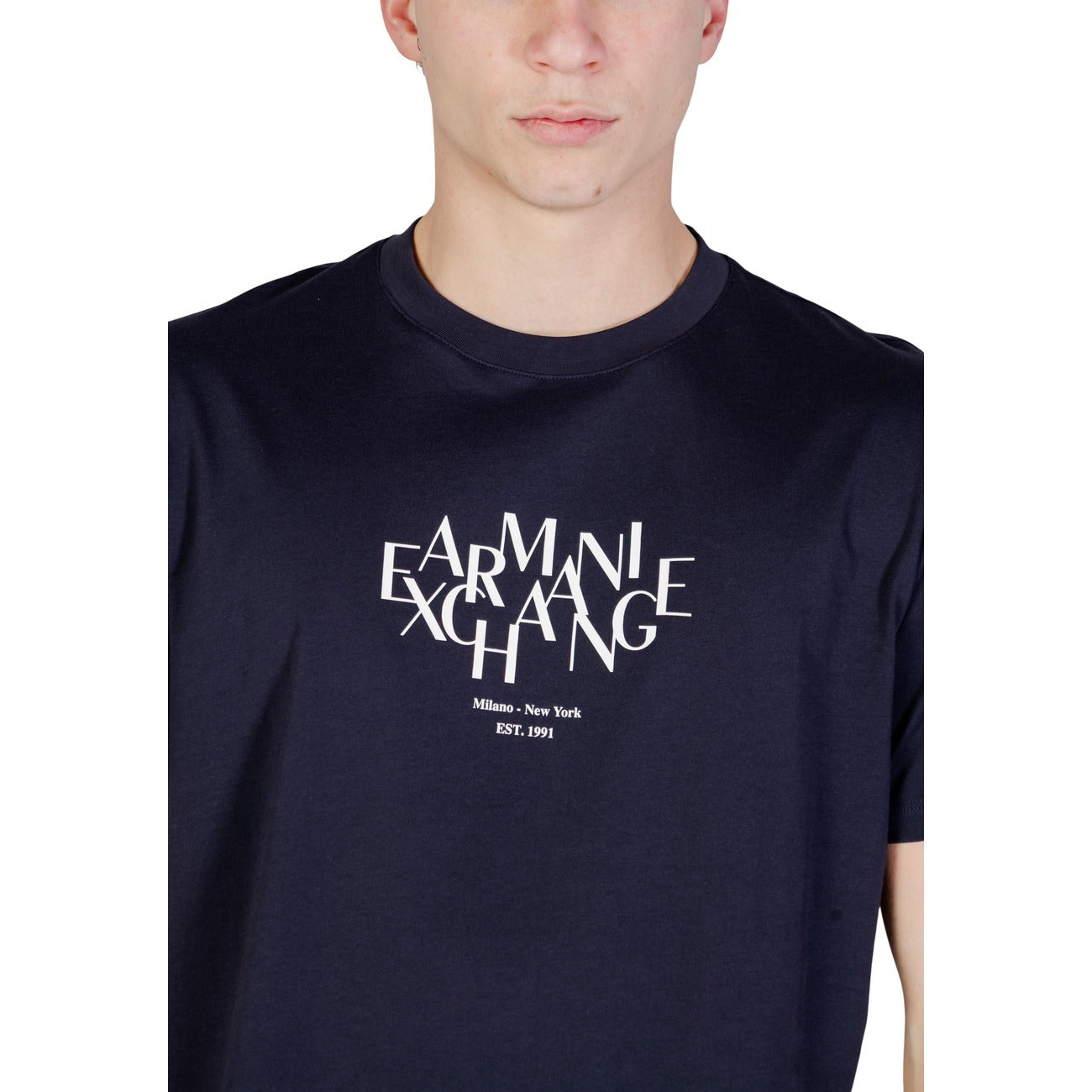 Armani Exchange T-Shirt Herren Blau #2450487