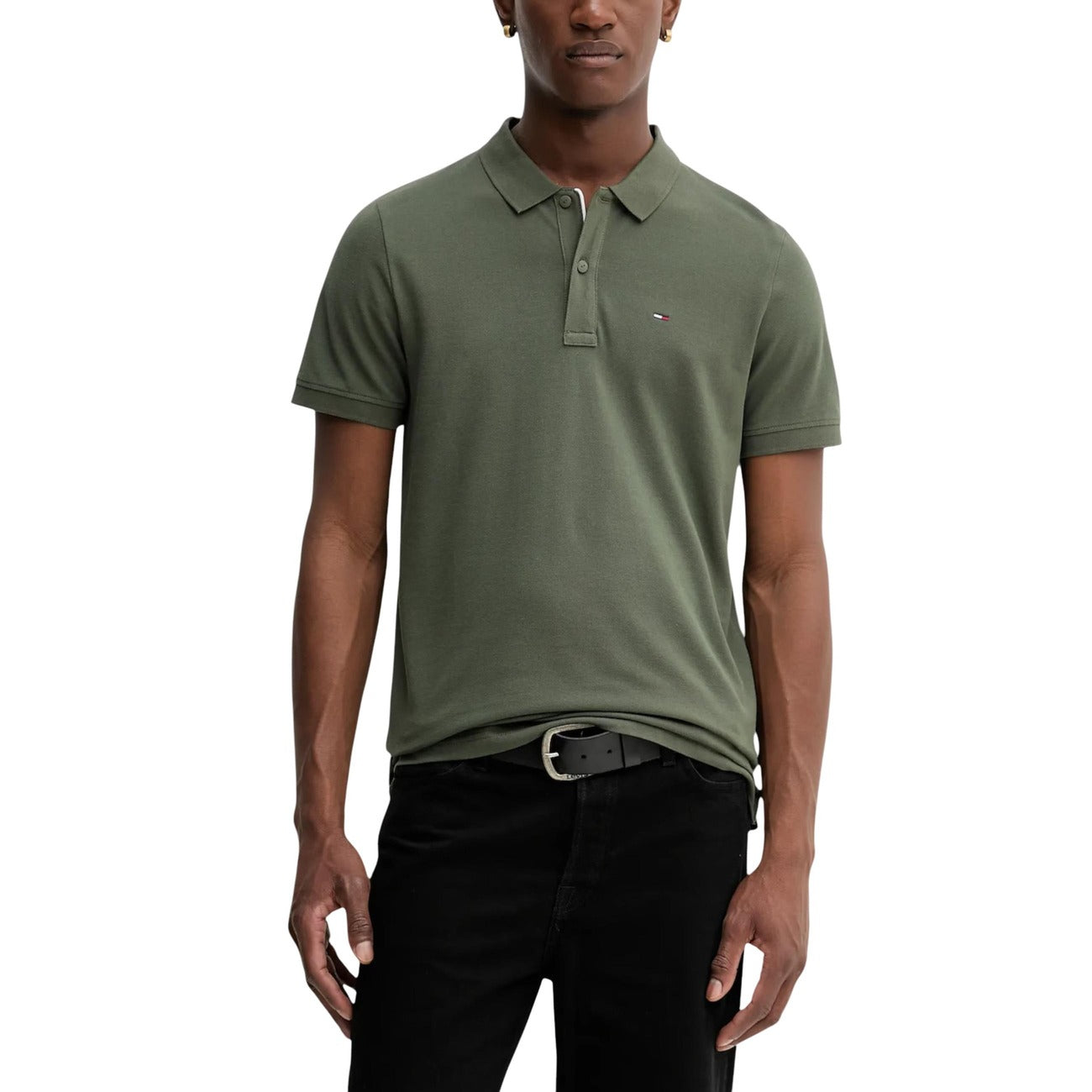 Tommy Hilfiger Jeans Polo Top Herren Grau