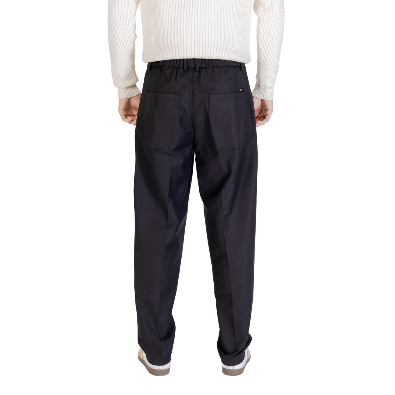 Gianni Lupo Hose Herren Schwarz #2439455