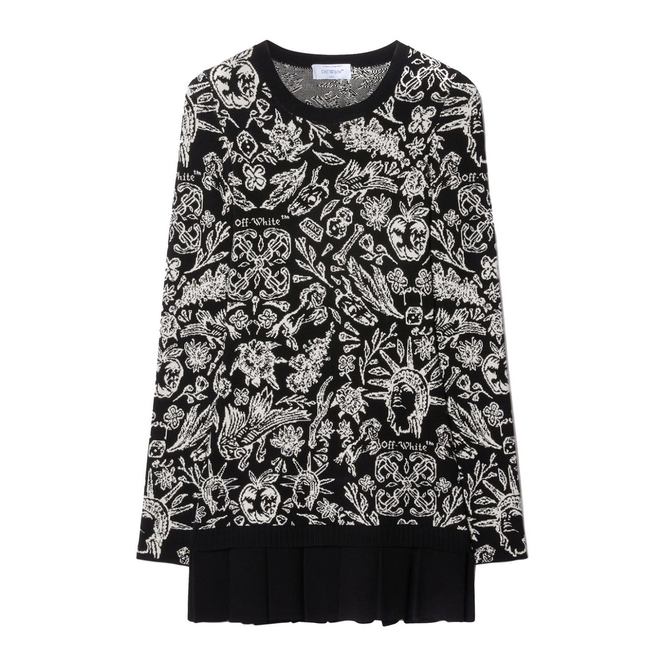 Off-white Jurk Dames Zwart