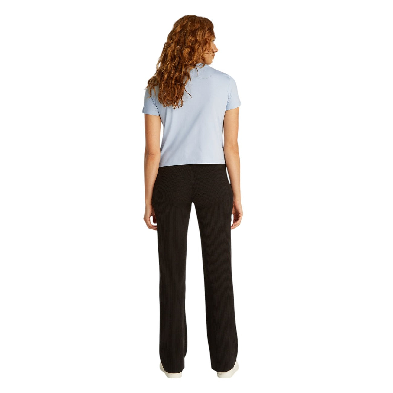 Calvin Klein Jeans T-shirt Dames Lichtblauw #2410265