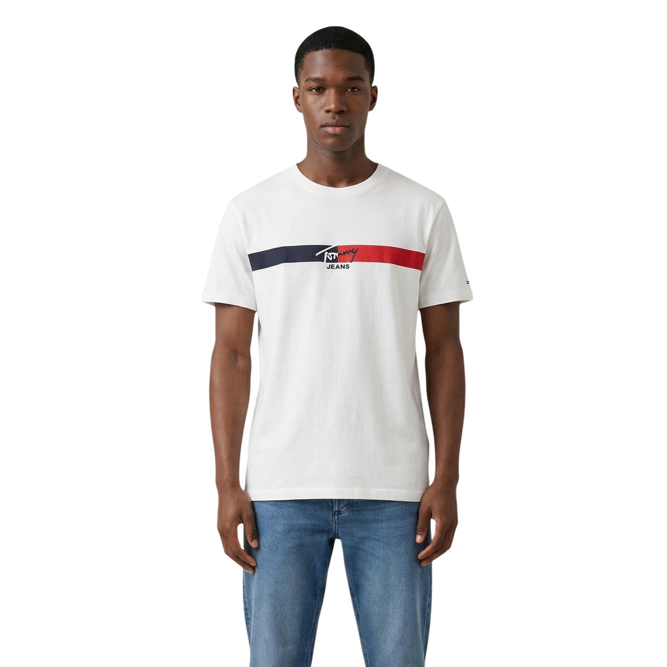 Tommy Hilfiger Jeans T-Shirt Herren Türkis #2458307