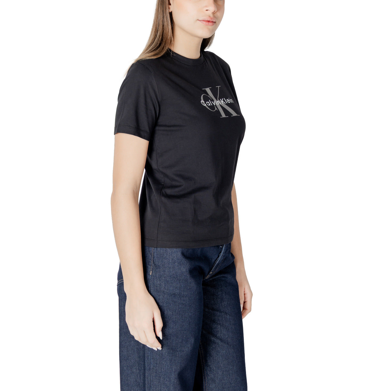 Calvin Klein Jeans T-shirt Dames Zwart #2415809